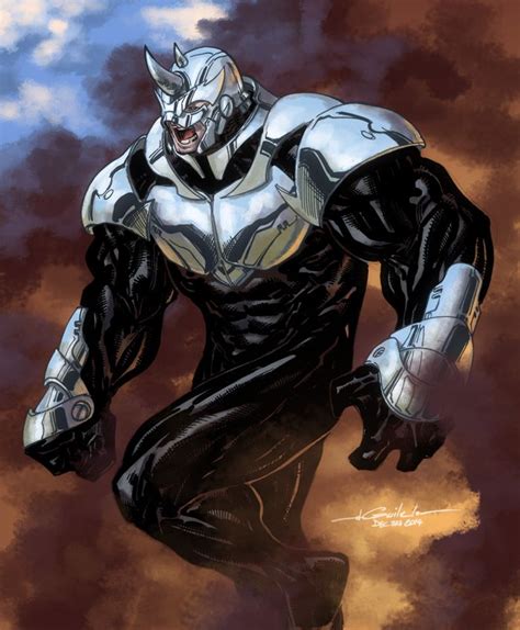 Rhino Redesign By Spiderguile Colors By Biram Ba On Deviantart Marvel