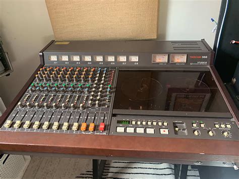 Tascam 388 Studio 8 14 8 Track Tape Recorder With Mixer Reverb