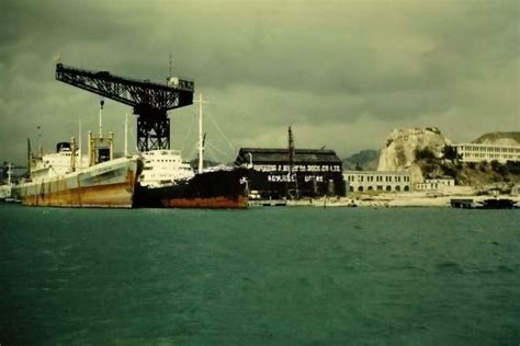 1961 Whampoa Dock British Hong Kong China Hong Kong Macao Marina Bay