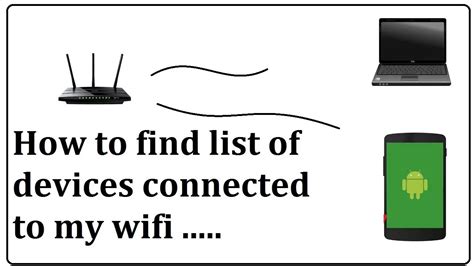 How To Find List Of Devices Connected To My Wifi In Android Youtube