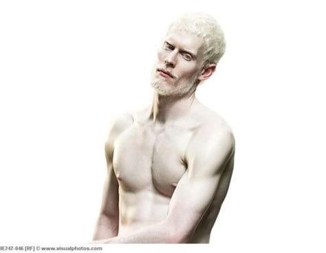 The Whitest Inspiration Albino Model Stephen Thompson Albino Men