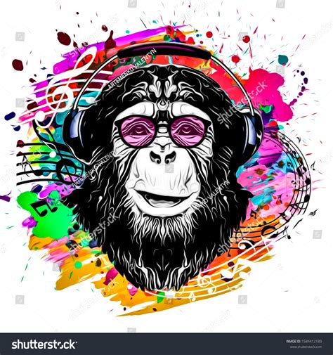 661 Graffiti Monkey Images Stock Photos And Vectors Shutterstock