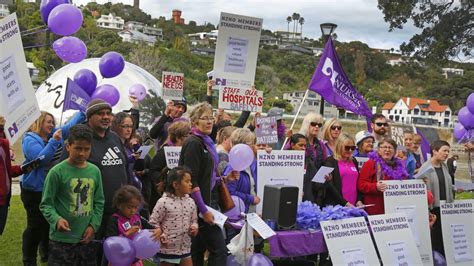 Whanganui Community Rally To Support Nurses Nz Herald
