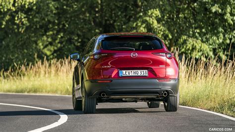 2020 Mazda Cx 30 Color Soul Red Crystal Rear Caricos