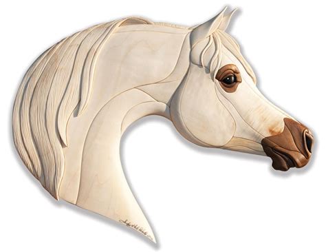 Arabian Horse Intarsia Pattern From Judy Gale Roberts