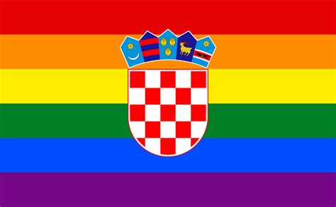 Croatia is a country in europe. Datoteka:Croatia Gay flag.svg - Wikipedija