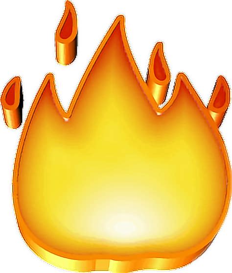  Clip Art Emoji Sticker Fire Emoji Png Download 500588 Free