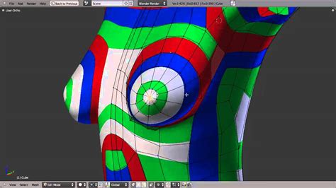 Blender Topology Collection: Male and Female Torso - YouTube