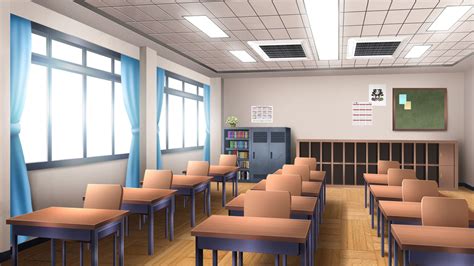 Artstation Classroom Visual Novel Bg Duy Tung Anime Classroom Episode Interactive