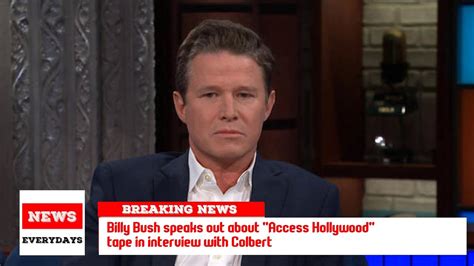 Billy Bush Speaks Out About Access Hollywood Tape In Interview With
