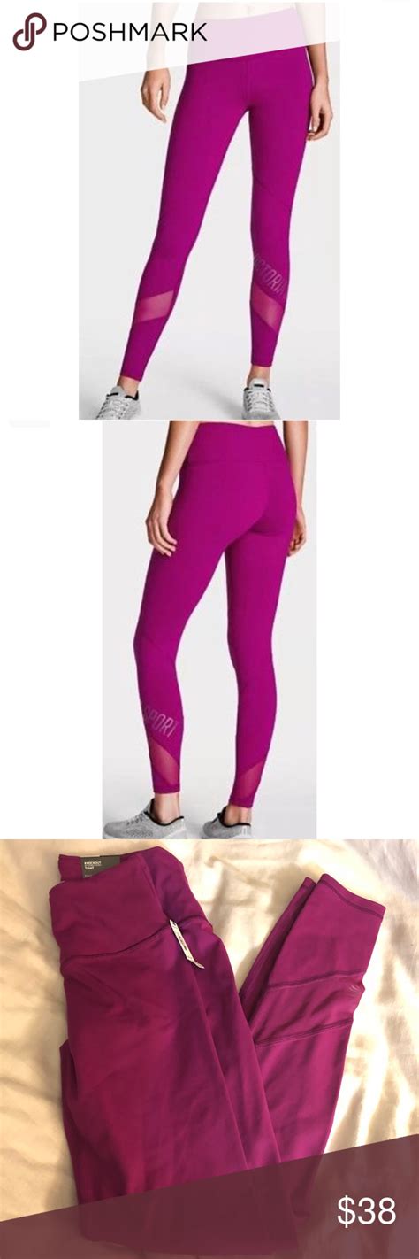 new victoria s secret knockout tight xs new vs sport knockout tight size xs in pink plum a