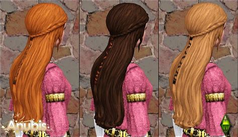 Sims 4 Long Braid Hair Male Perdown