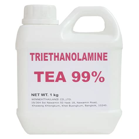 Triethanolamine Tea 99 ไตรเอทาโนลามีน 99 ปริมาณ 1 Kg Shopee Thailand