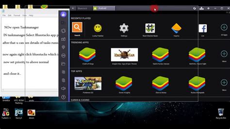 Scroll down until you find a group of settings for. How to make Bluestacks faster - YouTube