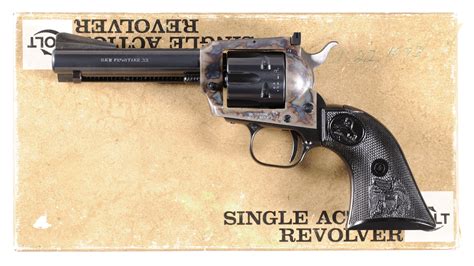 Colt New Frontier 22 Single Action Army Revolver With Box