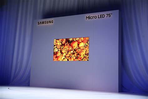Samsung Unveils Future Of Displays With Groundbreaking Modular Micro