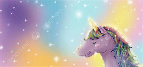 Unicorn With Colorful Rainbow Background Unicorn Rainbow Rainbow