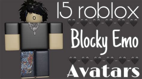 View 30 Emo Blocky Roblox Avatar Boy Grassartbox