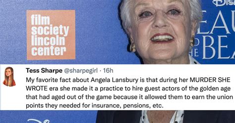 17 Tweets From Celebrities And Fans Honoring The Life And Career Of Angela Lansbury