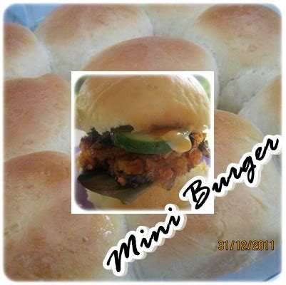 Sekadar coretan buat kenangan: MINI BURGER - RESEPI