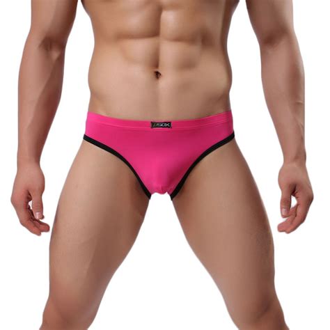 summer hot men s sexy nylon bikini briefs calzoncillos seamless gay underwear pouch sexy men
