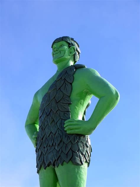 The Daily Rant The Jolly Green Giant Lives In Blue Earth