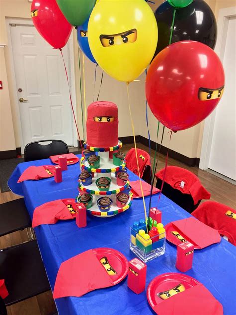 Lego Ninjago Birthday Party Ideas Photo 8 Of 21 Catch My Party