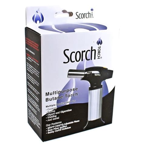 Scorch Torch Red 6" Heavy Duty Torch Lighter - Waterpipe Waterpipe