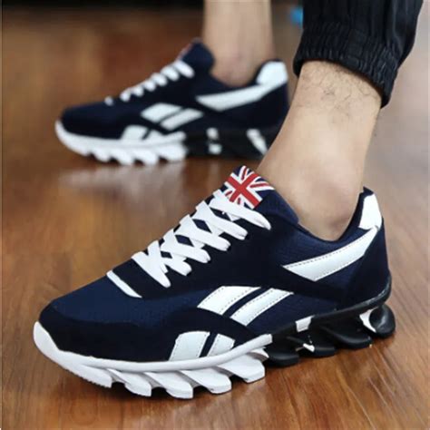 Autumn Men Sneakers For Men Running Shoes Mesh Breathable Sneakers