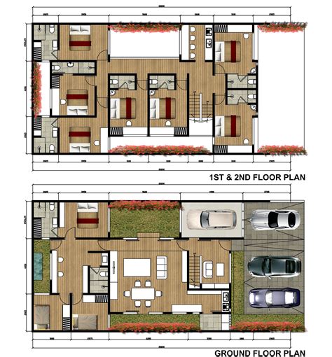 Projects By Fajar Aditya At Architectural Floor Plans