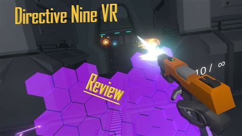 Directive Nine VR Early Access Review Gameplay Sci Fi FPS Roguelite YouTube