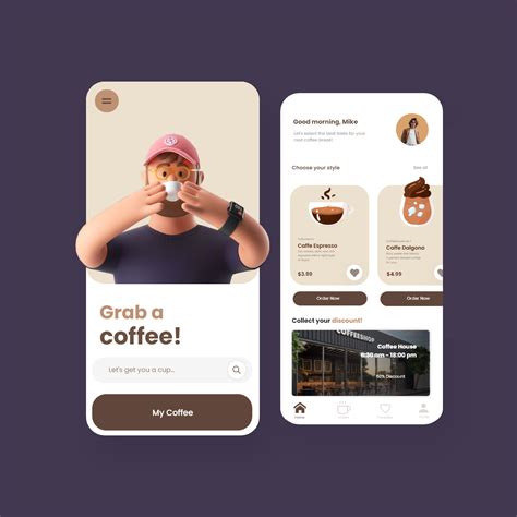 Coffee App Concept On Behance