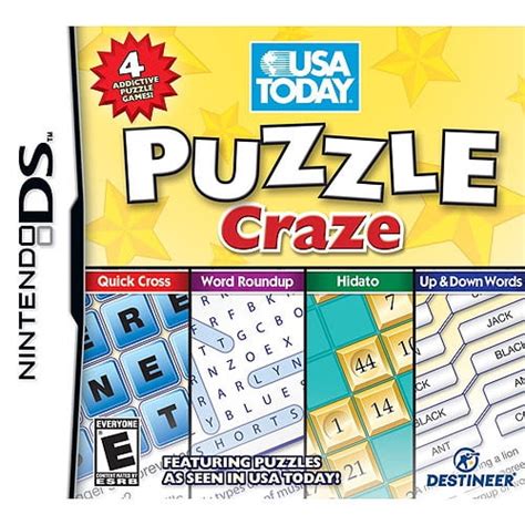 Usa Todays Puzzle Craze Ds
