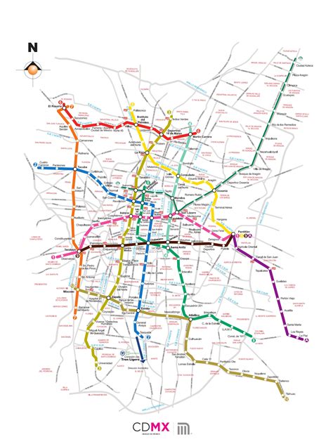 Mapa Del Metro Mapa
