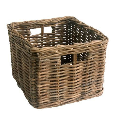 Square Grey Storage Basket