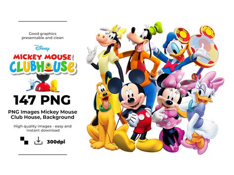 Mickey Mouse Clubhouse Clip Art