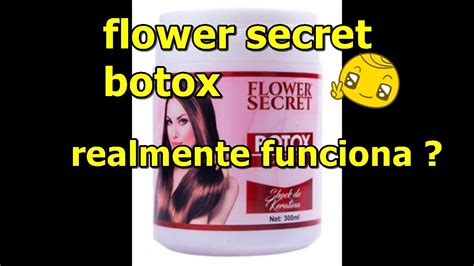 Botox Capilar Flower Secret Realmente Funciona Youtube