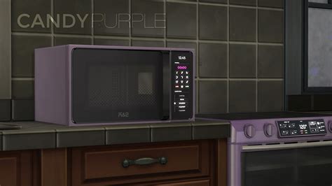 Microwave Countertop Wall Mounted Sims 4 Cc List