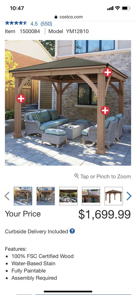 Purchasing a costco gazebo you will be offered a wide diversity of models to choose from. Costco gazebo in 2020 | Costco gazebo, Backyard, Gazebo