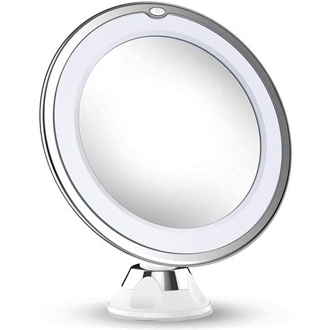 Buy Vimdiff 10x Magnifying Makeup Mirror With Lights Portable Hand Cosmetic Magnification