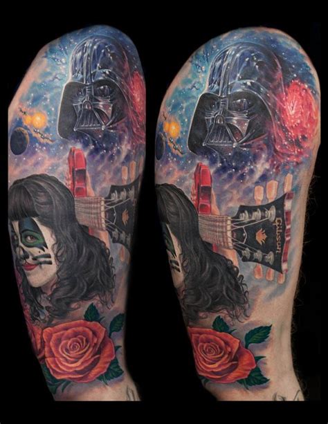 See more ideas about flower collage, flower art, kids art projects. fun collage kiss star wars by Steve Morris : Tattoos