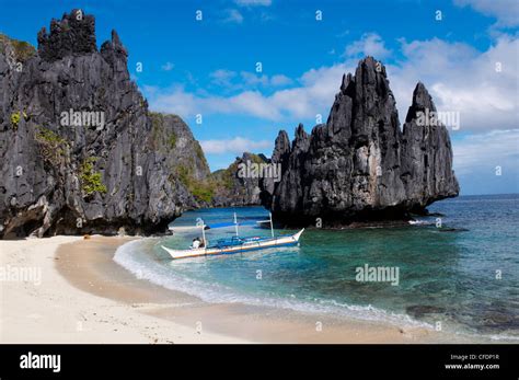 Bacuit Archipelago At El Nido Palawan Island Philippines Southeast