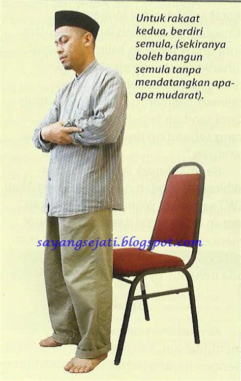 Cara Solat Atas Kerusi