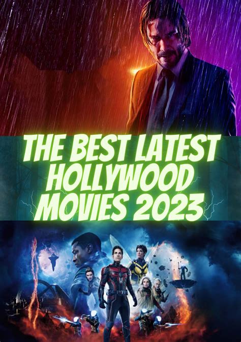 6 Best Latest Hollywood Movies Of 2023 You Shouldnt Miss Knowledgehd