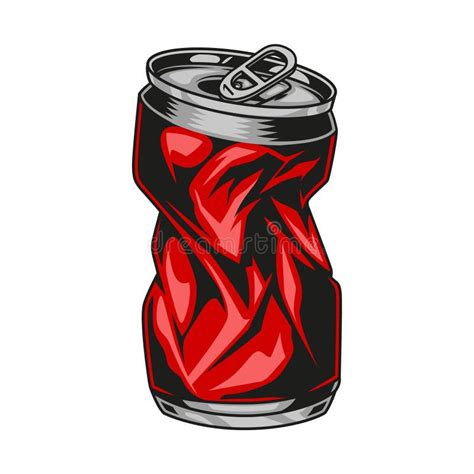 Crushed Can Clipart
