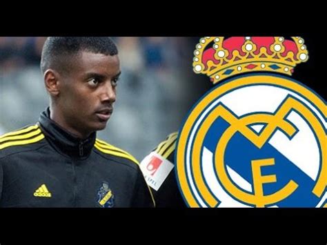 Först avslutade han mot det bortre hörnet men bollen skruvade sig precis utanför thibaut courtois vänstra stolpe. ALEXANDER ISAK REAL MADRID 2017 alexander isak real madrid ...