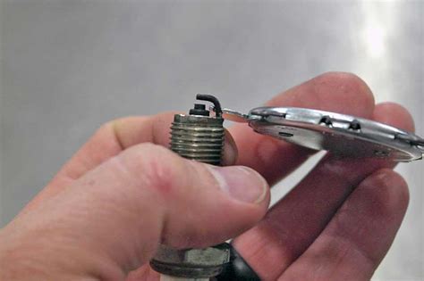 If the loop does go through, then the spark plug gap is larger than that respective loop's reading. Know-How Notes: How To Set Spark Plug Gap » NAPA Know How Blog