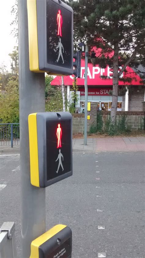 Physical Why In The Uk Are There Pedestrian Crossings With Two Sets Of Indication Signals