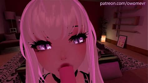 Beautiful POV Blowjob In VRchat With Lewd Moaning And ASMR Noises VRchat Erp D Hentai