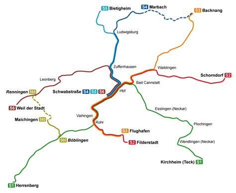 On the left you can see the old zone system that was in place before april 1, 2019. S-Bahn Stuttgart